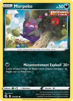 Morpeko 179/264 Poing de Fusion