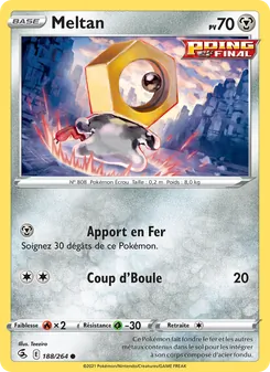 Meltan 188/264 Poing de Fusion