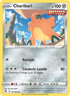 Charibari 191/264 Poing de Fusion