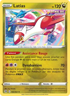 Latias 193/264 Poing de Fusion