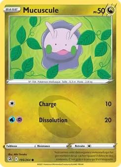Mucuscule 195/264 Poing de Fusion