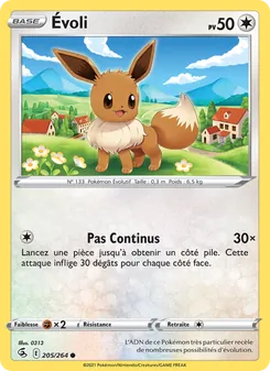 Évoli 205/264 Poing de Fusion