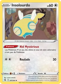 Insolourdo 207/264 Poing de Fusion