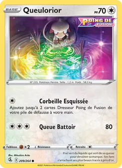 Queulorior 209/264 Poing de Fusion