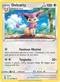 Delcatty 211/264 Poing de Fusion
