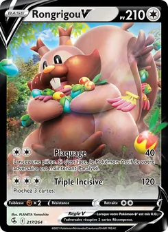 Rongrigou V 217/264 Poing de Fusion