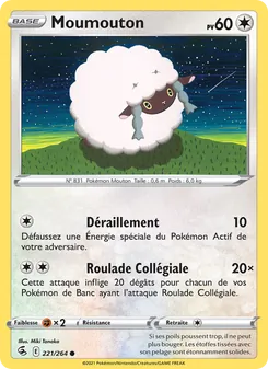 Moumouton 221/264 Poing de Fusion