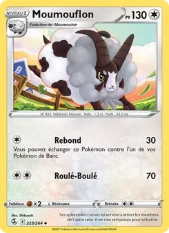 Moumouflon 223/264 Poing de Fusion