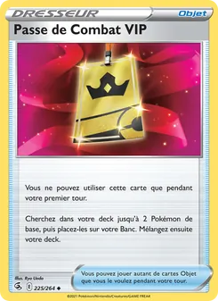 Passe de Combat VIP 225/264 Poing de Fusion