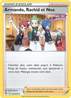 Armando, Rachid et Noa 227/264 Poing de Fusion
