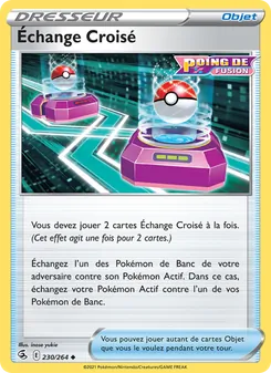 Échange Croisé 230/264 Poing de Fusion