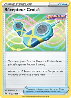 Récepteur Croisé 231/264 Poing de Fusion