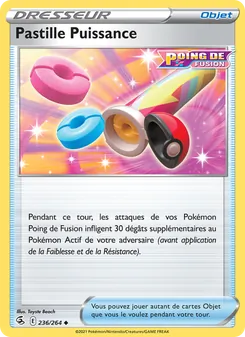 Pastille Puissance 236/264 Poing de Fusion