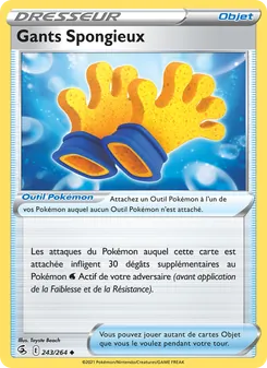 Gants Spongieux 243/264 Poing de Fusion