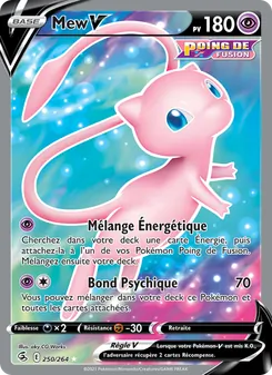 Mew V 250/264 Poing de Fusion
