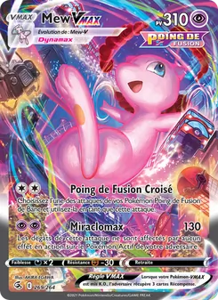 Mew VMAX 269/264 Poing de Fusion