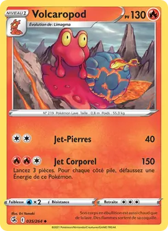 Volcaropod 35/264 Poing de Fusion
