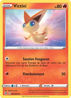 Victini 36/264 Poing de Fusion