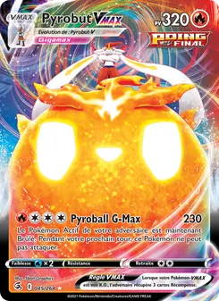 Pyrobut VMAX 45/264 Poing de Fusion