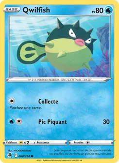 Qwilfish 60/264 Poing de Fusion