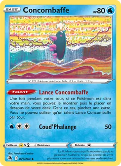 Concombaffe 77/264 Poing de Fusion