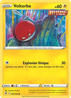 Voltorbe 87/264 Poing de Fusion
