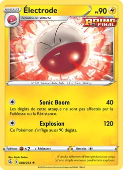 Électrode 88/264 Poing de Fusion