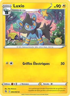 Luxio 92/264 Poing de Fusion