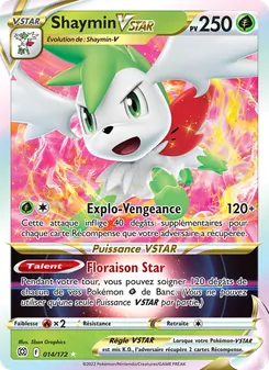 Shaymin VSTAR 014/172 Stars Étincelantes