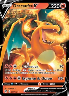 Dracaufeu V 017/172 Stars Étincelantes