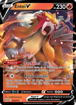 Entei V 022/172 Stars Étincelantes