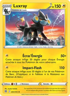 Luxray 051/172 Stars Étincelantes