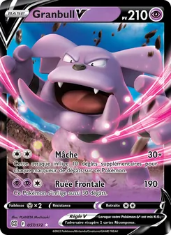 Granbull V 057/172 Stars Étincelantes