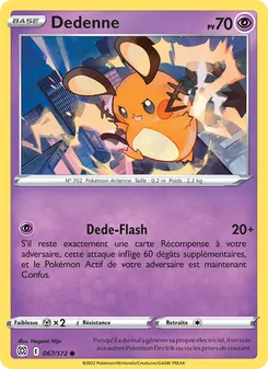 Dedenne 067/172 Stars Étincelantes
