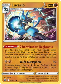 Lucario 079/172 Stars Étincelantes