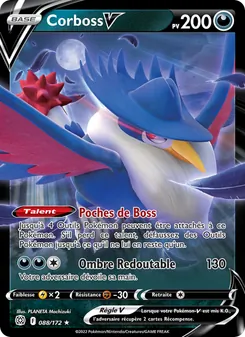 Corboss V 088/172 Stars Étincelantes
