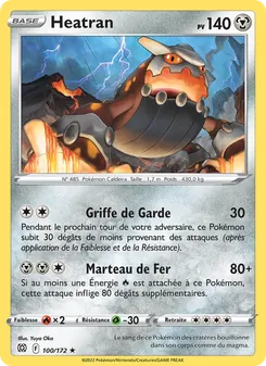Heatran 100/172 Stars Étincelantes