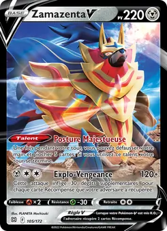 Zamazenta V 105/172 Stars Étincelantes
