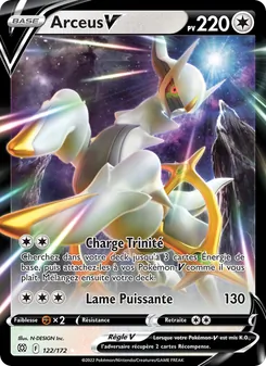 Arceus V 122/172 Stars Étincelantes