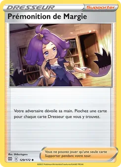 Prémonition de Margie 129/172 Stars Étincelantes