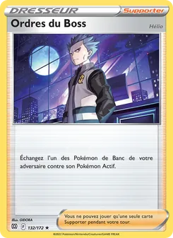 Ordres du Boss 132/172 Stars Étincelantes