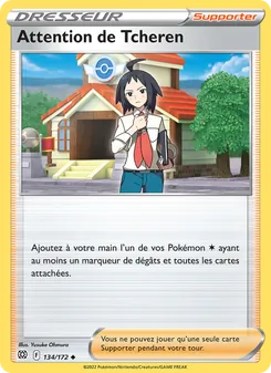 Attention de Tcheren 134/172 Stars Étincelantes
