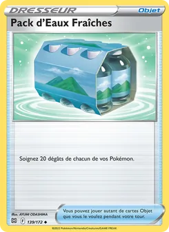 Pack d'Eaux Fraîches 139/172 Stars Étincelantes
