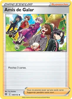 Amis de Galar 140/172 Stars Étincelantes