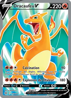 Dracaufeu V 153/172 Stars Étincelantes