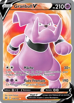 Granbull V 159/172 Stars Étincelantes