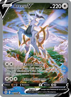 Arceus V 166/172 Stars Étincelantes