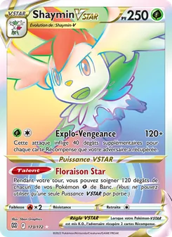 Shaymin VSTAR 173/172 Stars Étincelantes