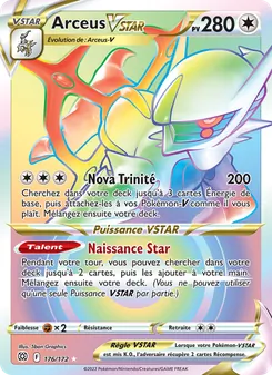 Arceus VSTAR 176/172 Stars Étincelantes