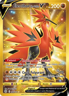 Électhor de Galar V 182/172 Stars Étincelantes